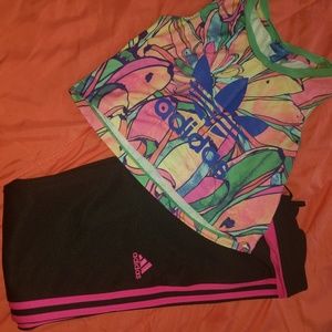 Adidas crop top